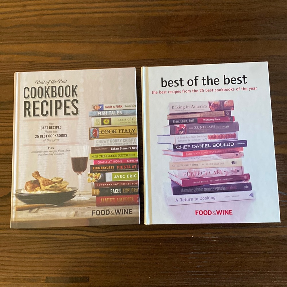 Food and Wine Best of the Best cookbook bundle